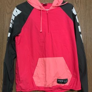 Pink windbreaker